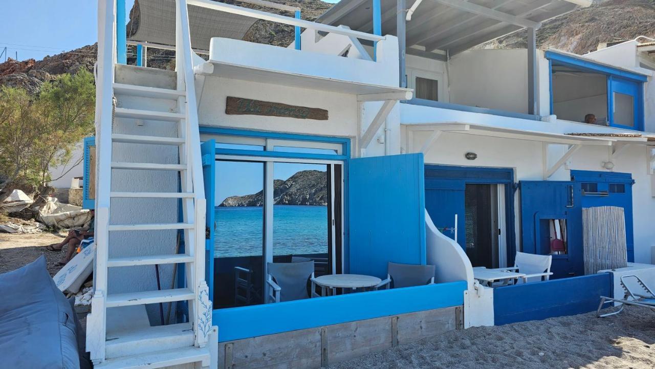 Blu Intenso Boathouse Villa Firopotamos Bagian luar foto